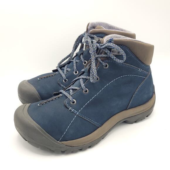Keen boots blue women's size 11 - Picture 1 of 9